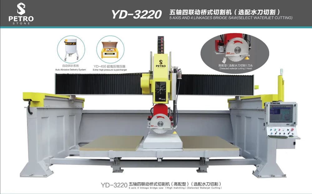5-axis cutting saw YD 3220