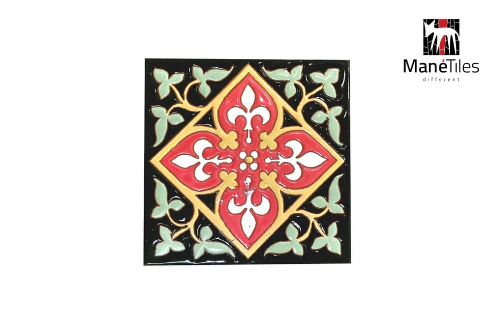 DECORATIVE CERAMIC TILE N012